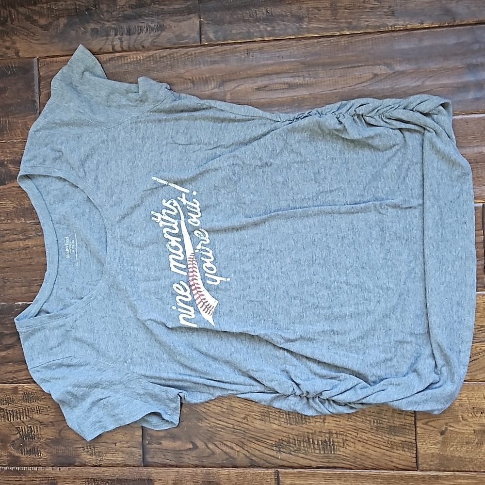 Motherhood Maternity Baseball Tee